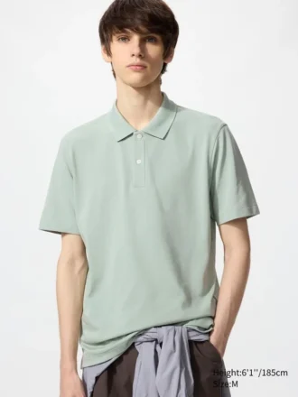 Camisas unisex de piqué de algodón AIRism