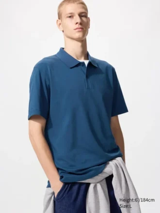 Camisas unisex de piqué de algodón AIRism