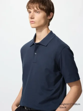 Camisas unisex de piqué de algodón AIRism