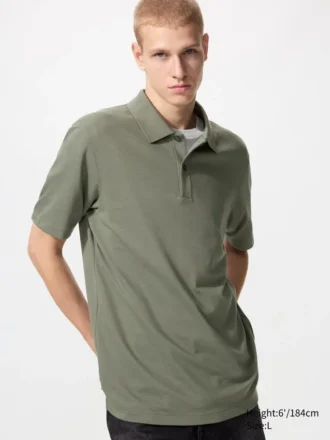 Camisas unisex de piqué de algodón AIRism