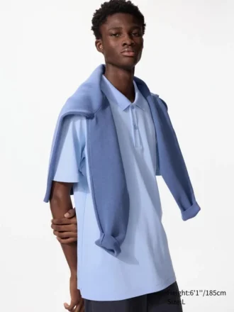 Camisas unisex de piqué de algodón AIRism
