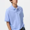 Camisas unisex de piqué seco Camisas unisex de piqué seco