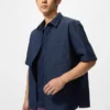 Camisas unisex de seersucker | Mangas cortas Camisas unisex de seersucker | Mangas cortas