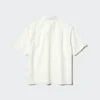 Camisas unisex de seersucker | Mangas cortas Camisas unisex de seersucker | Mangas cortas
