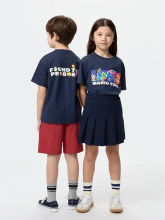 Camiseta con estampado gráfico de la película «Super Mario Galaxy» para niños