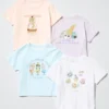 Camiseta con estampado gráfico Mofusand UT para niños Camiseta con estampado gráfico Mofusand UT para niños