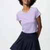 Camiseta corta AIRism Soft para mujer