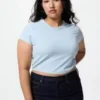 Camiseta corta AIRism Soft para mujer Camiseta corta AIRism Soft para mujer