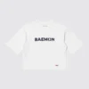 Camiseta corta con estampado gráfico Babymonster UT para mujer