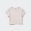 Camiseta corta Ultra Stretch AIRism para mujer