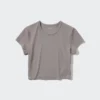 Camiseta corta Ultra Stretch AIRism para mujer