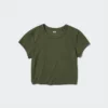 Camiseta corta Ultra Stretch AIRism para mujer