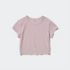 Camiseta corta Ultra Stretch AIRism para mujer