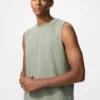 Camiseta de algodón AIRism para hombre | Sin mangas