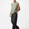Camiseta de algodón AIRism para hombre | Sin mangas