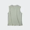 Camiseta de algodón AIRism para hombre | Sin mangas