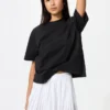 Camiseta de algodón AIRism para mujer Camiseta de algodón AIRism para mujer