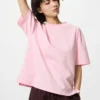 Camiseta de algodón AIRism para mujer Camiseta de algodón AIRism para mujer