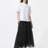 Camiseta de algodón AIRism para mujer