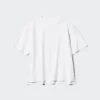 Camiseta de algodón AIRism para mujer