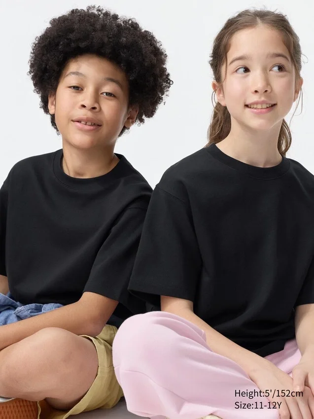 Camiseta de algodón AIRism para niños Camiseta de algodón AIRism para niños
