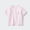 Camiseta de algodón Baby AIRism | Parche Camiseta de algodón Baby AIRism | Parche