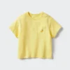 Camiseta de algodón Baby AIRism | Parche Camiseta de algodón Baby AIRism | Parche