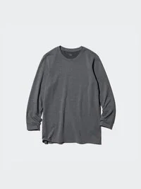 Camiseta de algodón HEATTECH para hombre | Extra cálida Camiseta de algodón HEATTECH para hombre | Extra cálida