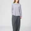 Camiseta de algodón Supima para mujer | Camiseta de manga larga Camiseta de algodón Supima para mujer | Camiseta de manga larga