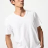 Camiseta de cuello en V de Supima Cotton para hombre Camiseta de cuello en V de Supima Cotton para hombre