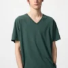 Camiseta de cuello en V de Supima Cotton para hombre Camiseta de cuello en V de Supima Cotton para hombre