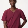Camiseta de cuello en V de Supima Cotton para hombre Camiseta de cuello en V de Supima Cotton para hombre