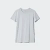 Camiseta de cuello redondo AIRism para hombre Camiseta de cuello redondo AIRism para hombre