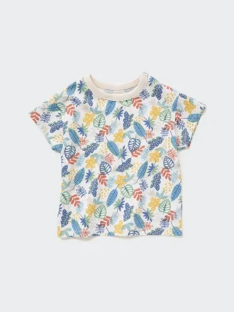 Camiseta de cuello redondo Baby Dry de pantalones cortos de mangas cortas