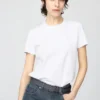 Camiseta de cuello redondo para mujer