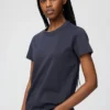 Camiseta de cuello redondo para mujer