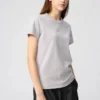 Camiseta de cuello redondo para mujer