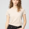 Camiseta de cuello redondo para mujer