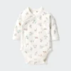 Camiseta de manga larga para bebé | Estampada | Abierto por delante Camiseta de manga larga para bebé | Estampada | Abierto por delante