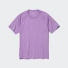 Camiseta de mangas cortas con cuello redondo DRY-EX para hombre Camiseta de mangas cortas con cuello redondo DRY-EX para hombre