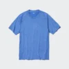 Camiseta de mangas cortas con cuello redondo DRY-EX para hombre Camiseta de mangas cortas con cuello redondo DRY-EX para hombre