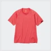 Camiseta de mangas cortas con cuello redondo DRY-EX para hombre (estampada)
