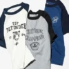 Camiseta de mangas cortas con estampado gráfico AIRism Cotton para niños