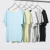 Camiseta de mujer AIRism de corte holgado con cuello en V | 2 Way