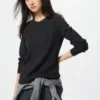 Camiseta de mujer con tejido de gofre