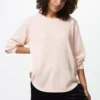 Camiseta de mujer con tejido de gofre | Camiseta de manga larga Camiseta de mujer con tejido de gofre | Camiseta de manga larga