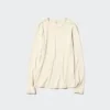 Camiseta de mujer de punto elástico suave | Camiseta de manga larga Camiseta de mujer de punto elástico suave | Camiseta de manga larga