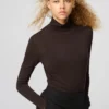 Camiseta de mujer HEATTECH con mezcla de cachemira | Extra cálida | Jerséis de cuello vuelto