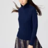 Camiseta de mujer HEATTECH con mezcla de cachemira | Extra cálida | Jerséis de cuello vuelto
