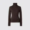 Camiseta de mujer HEATTECH con mezcla de cachemira | Extra cálida | Jerséis de cuello vuelto